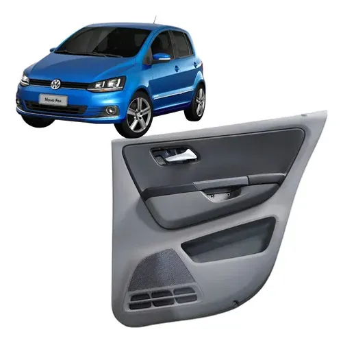 Forro De Porta Traseira Direita Fox Bluemotion 2015 (usado) Original