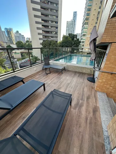 2 SUÍTES VARANDA PISCINA