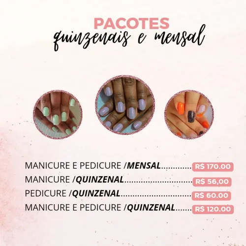 Manicure e Pedicure 