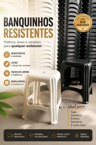 BANQUINHO REFORÇADO