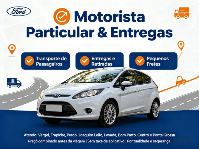 Transporte de Passageiros e Entregas.
