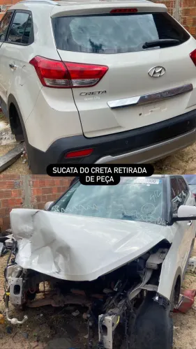 Sucata do Creta para retirada de peça