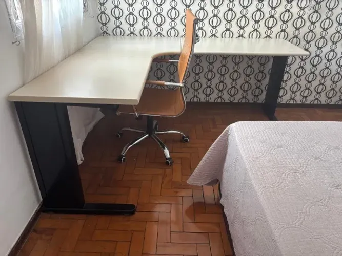 Mesa de Escritório em L 160x180cm ? Padrão Profissional, Estrutura Reforcada