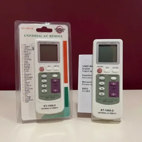 CONTROLE REMOTO UNIVERSAL PARA AR CONDICIONADO KT-100A II
