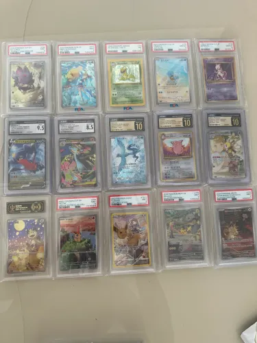 Cartas graduadas de Pokémon 