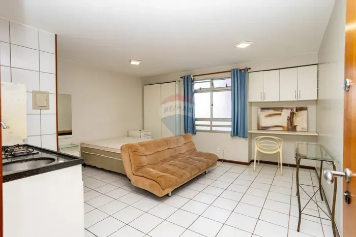 Studio Mobiliado para Locação no Sudoeste | QMSW 05 | Ed. Mont Serrat | 26m2