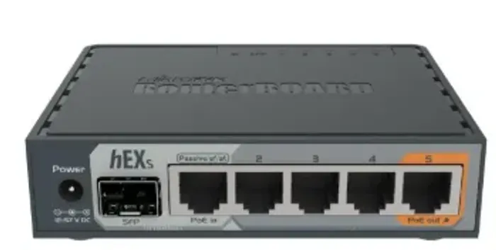 RouterBOARD RB760iGS HEX S da MikroTik