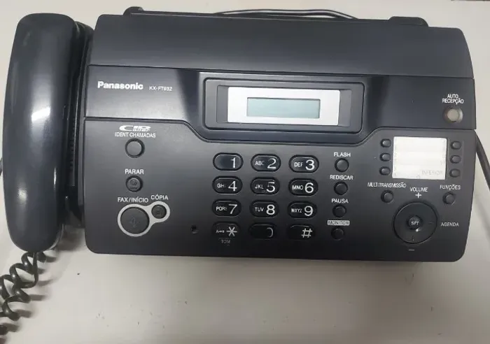 Fax Panasonic Antigo KX-FT932 - Funcionando | Item de Colecionador