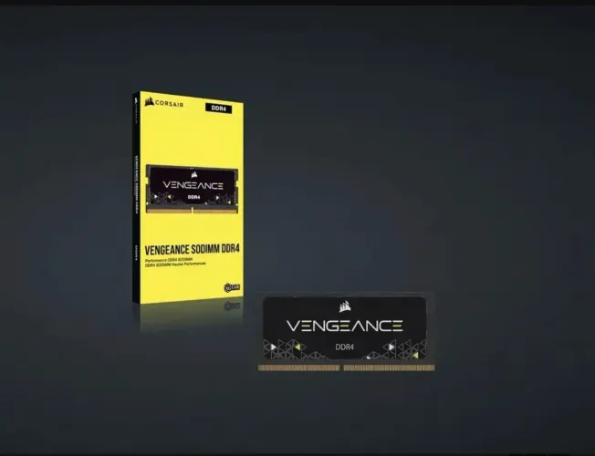 Memória ram para notebook ddr4, dois penta de 8gb de ram