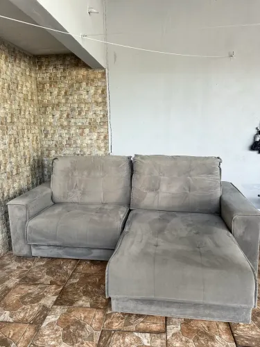 Sofá retrátil e reclinável 4 lugares