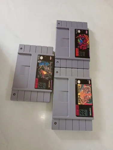 3 Jogos Super Nintendo