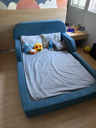 Cama Montessoriana Casal Little Duck c/ pillow top