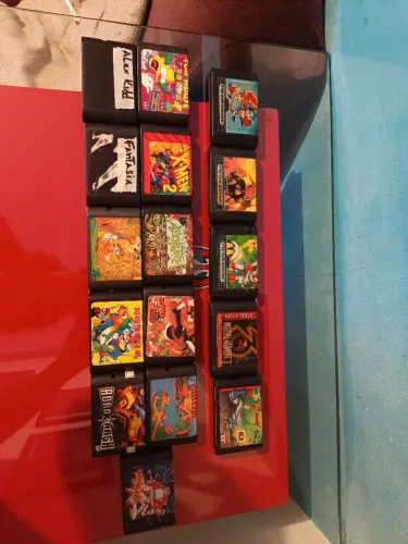 Lote 16 jogos de Mega Drive Genesis LEIA O ANÚNCIO Completamente!