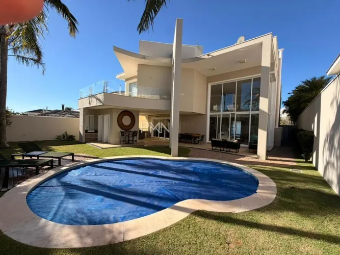 Sobrado à venda em Campinas, Alphaville Dom Pedro 1, com 4 suítes, com 485 m²