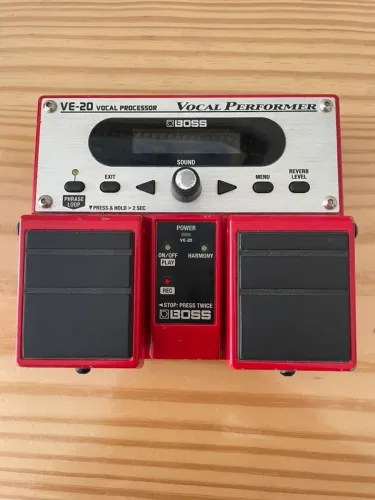 pedal de voz Boss ve20