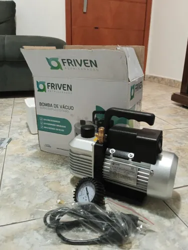 Bomba de vácuo 6 CFM simples estágio FRIVEN