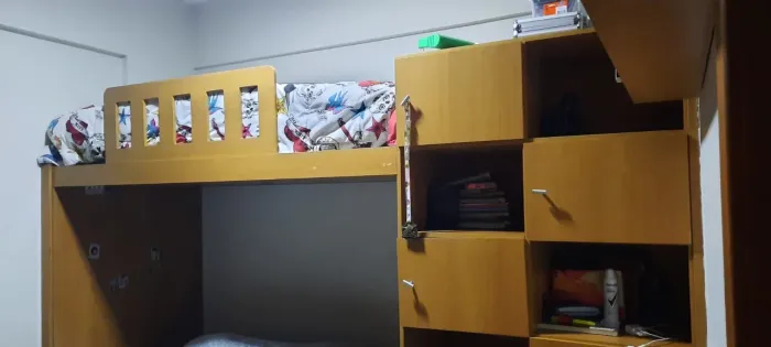 Quarto planejado (móveis, cama, comoda, bicama)