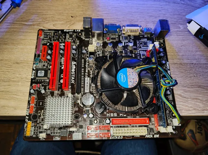 Kit Placa-Mãe Biostar H55 HD + Intel I3 540 + Cooler (No Estado / Leia a Descrição)