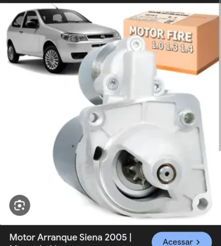 MOTOR DE ARRANQUE SIENA PALIO FIORINO FIRE