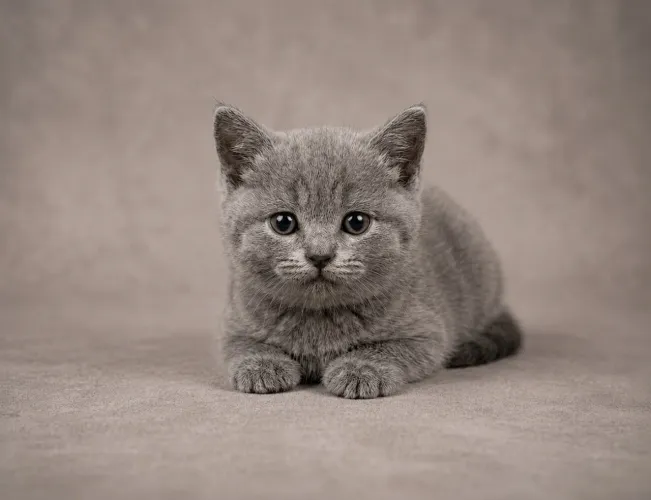 British Shorthair Blue fêmea - Entrega à partir do dia 28/05