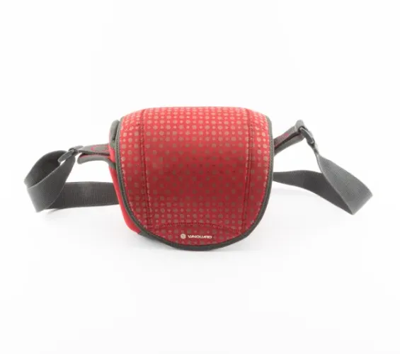 Bolsa Case Para Câmera Compacta Vanguard Nivelo 18 Vermelha