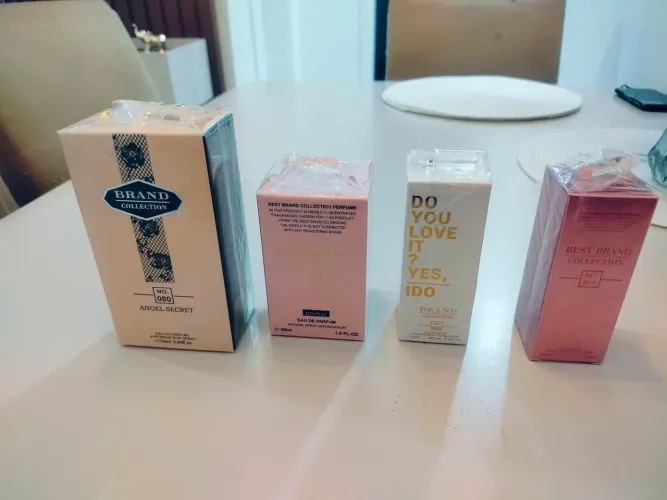 Perfumes da linha Brand collection, fragrâncias deliciosas