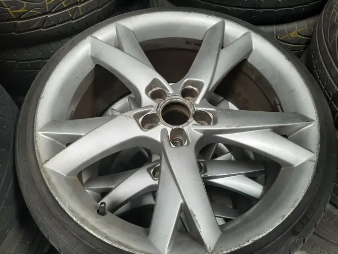 Rodas aro 18 Esportivas Prata modelo Audi 5x100 usadas