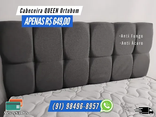 CABECEIRA QUEEN ORTOBOM 