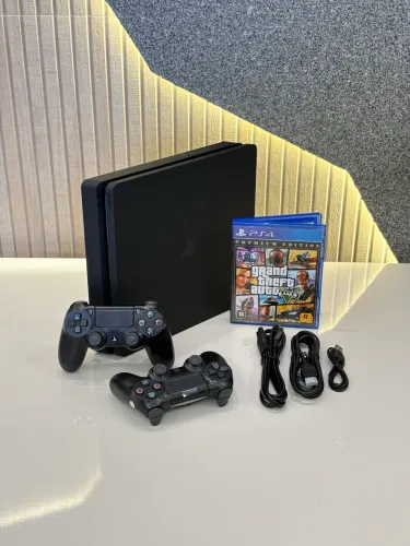 Ps4 Slim 1TB | 2 Controles + Jogo
