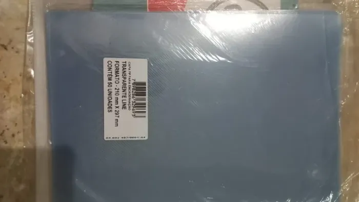 Capas para encadernação, pastas e porta folhas