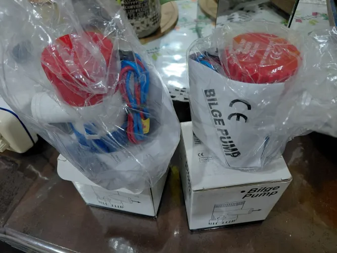 Kit 2 Bilge Pump 12V 1100GHP