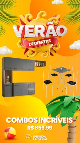 Super oferta, combo incrível,móveis novos ,com entrega rápida !!!