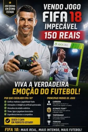 Fifa 18 xbox 360
