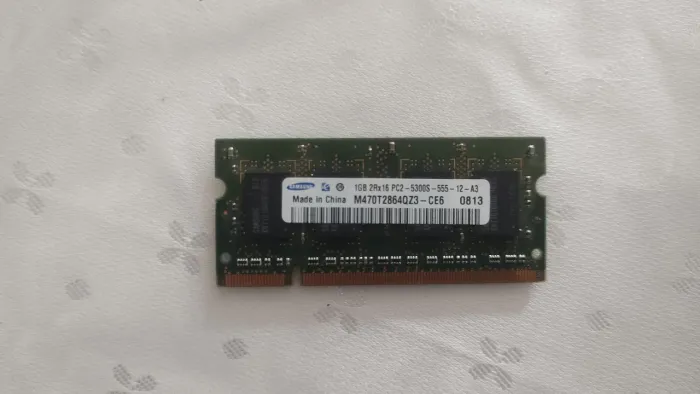 Memória ram DDR2 1Gb