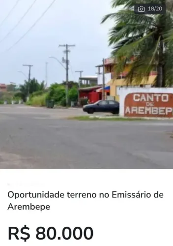 Lotes em AREMBEPE