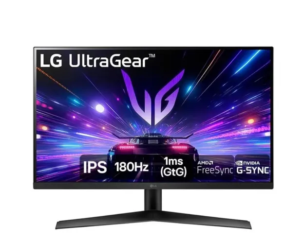Monitor Gamer LG UltraGear 27", FHD, 180Hz, 1ms, IPS, DP e HDMI, HDR10, FreeSync, G-Sync