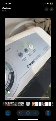 Máquina de Lavar Consul 11,5kg - Com defeito