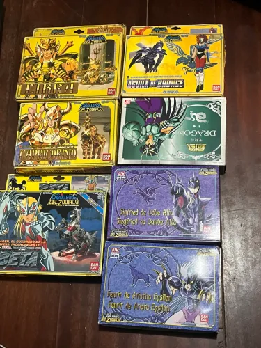 CAVALEIROS DO ZODÍACO - lote Bandai