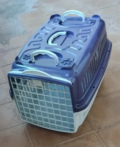 Caixa transportadora cães porte grande 