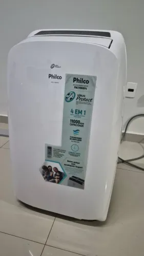 Ar-Condicionado Portátil Philco 11.000 BTUs PAC11000F4 Vírus Protect