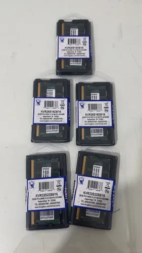 5 memórias kingston DDR4 16gb NOVAS
