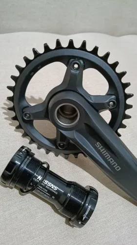  Pedivela Shimano MT510 170mm 34T + Movimento Central Hannsn Cerâmico (Hollowtech)