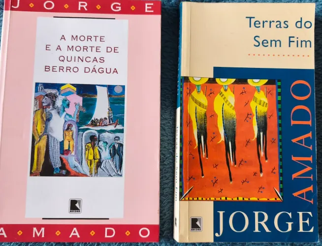 Kit Livros Jorge Amado: " Terras do Sem fim" e " A Morte e a Morte de Quincas Berro D'água