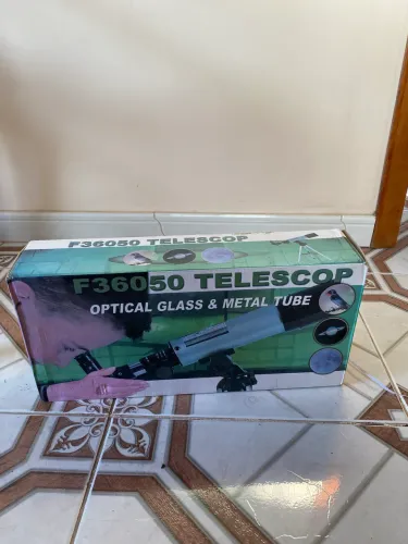 Telescópio - F36050 TELESCOP OPTICAL GLASS & METAL TUBE