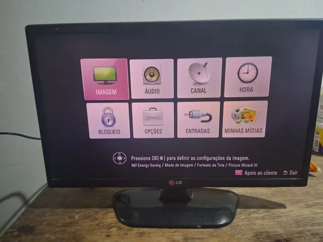 Vendo monitor lg 22 polegadas