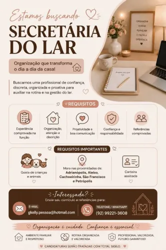 Secretária do lar