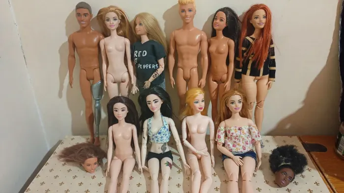 Lote Barbies e Ken