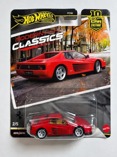 Hot Wheels Premium Ferrari Testarossa