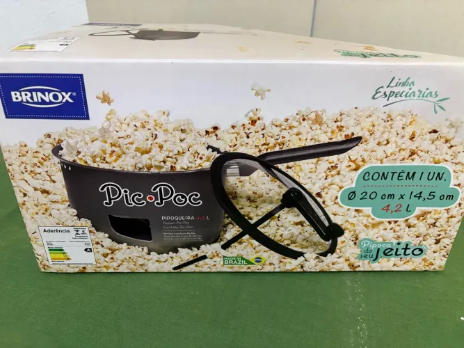 PIPOQUEIRA BRINOX PIC POC 4,2L ? NOVA ? R$ 150,00!!!