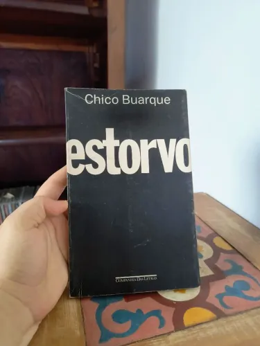 Livro estorvo Chico Buarque biblioteca Antigo Antiquário vintage colecionador coleção